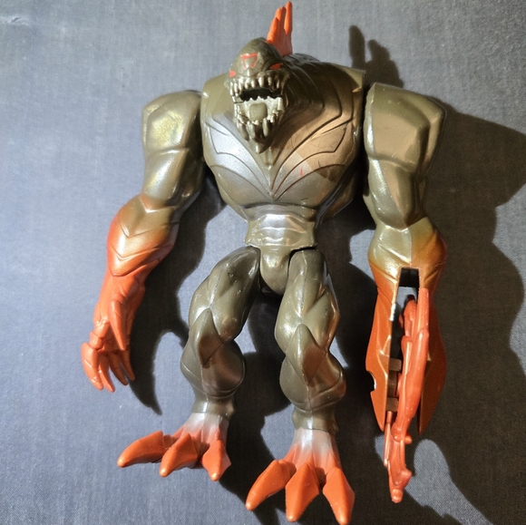 MAX STEEL METAL ELEMENTOR 6.5" ACTION FIGURE 2013 Mattel Swinging Blade - Picture 2 of 7